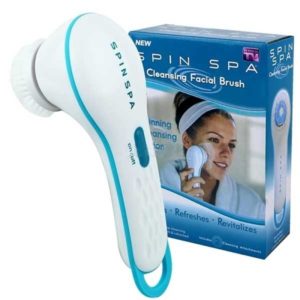 Spin Spa Brosse Nettoyante pour le Visage + 2 Attachements Nettoyants