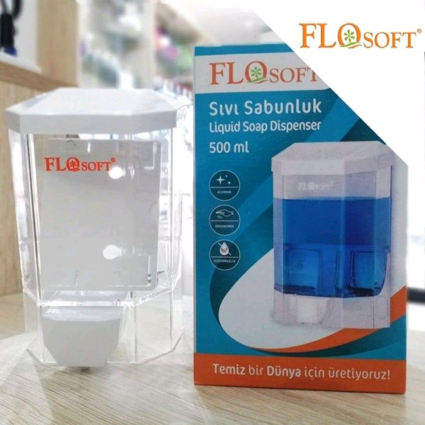 Distributeur de savon liquide FLOSOFT 500ml