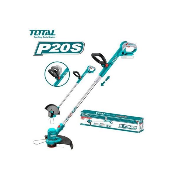 TOTAL Coupe bordure électrique lithium-ion + batterie 20 V + chargeur - TGTLI20301