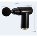 Appareil de Massage des muscles et des pieds pour femmes/Hommes, Noir