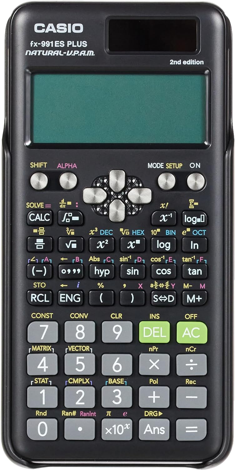 Calculatrice scientifique – fx-991ES plus 2éme édition