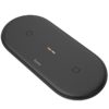 Hoco CW23 Station de charge sans fil Dual Power Ultra mince - Noir