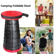 Tabouret portable extensible en plastique ABS