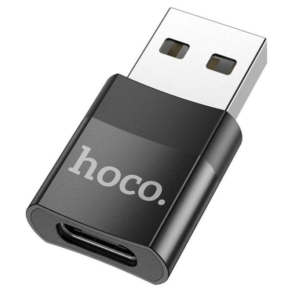 Hoco « UA17 » Adaptateur USB mâle vers Type-C femelle
