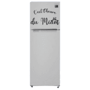 Sticker - Frigo - C'est l'heure du miam - Noir - 26/50 cm