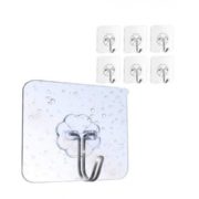 Crochets adhésifs en acrylique puissants Lot de 10 crochets pour accrocher au mur ou au plafond