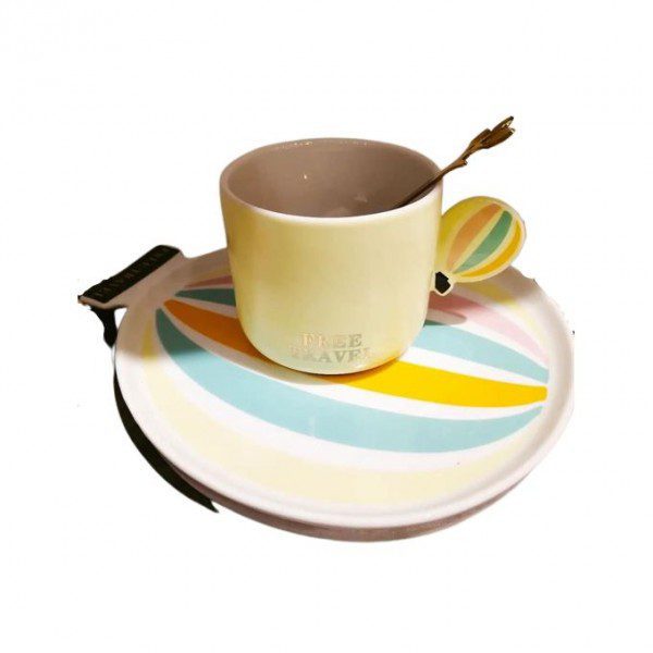 Mug céramique avec Couvercle