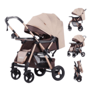 Poussette bébé Belecoo 511 KAKI