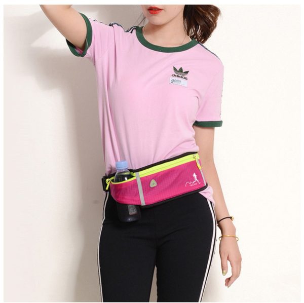 Tanluhu - Sac Banane de sport - Waist bag - imperméable - Unisexe - Rose