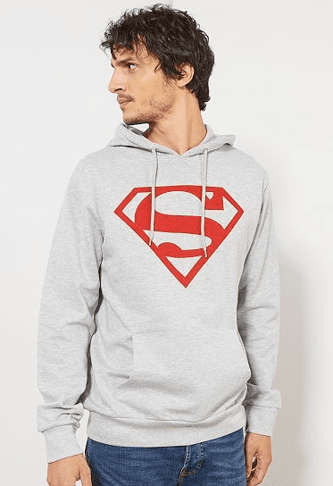 Capuche Gris - Superman