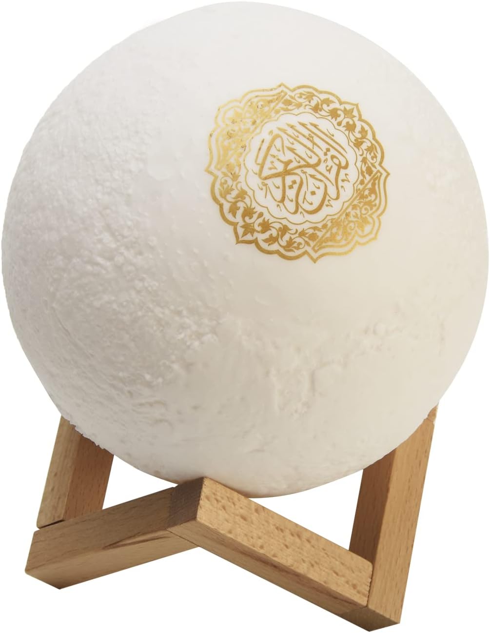 vielleuse quran Lampe Lune 3D Veilleuse LED 15CM Dimmable 16 Couleurs avec Télécommande et Interrupteur Tactile USB Rechargeable