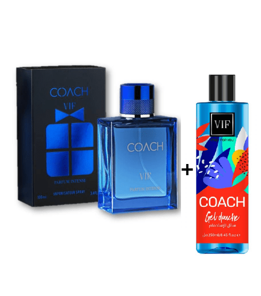 Parfum intense Coach 100ml + Gel douche Coach 250ml