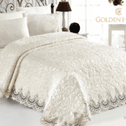 Couverture Simple Dentelle - Blanc
