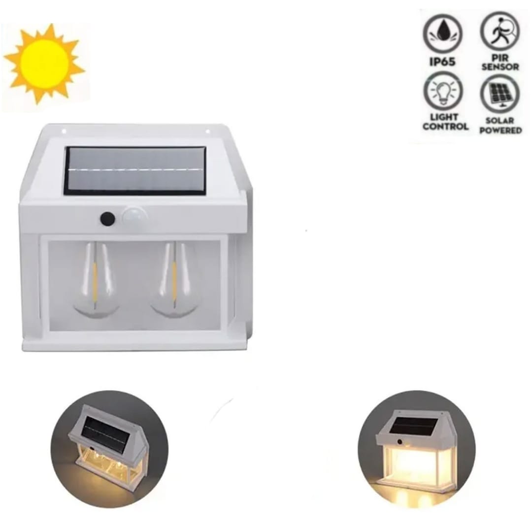 Lampes à Énergie Solaire – Étanches – Sécurité Avec Capteur