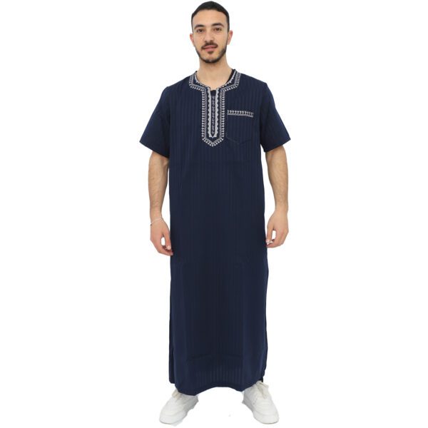 Horka’ pour prière -Djebba homme -bleu Marine
