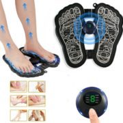 Masseur De Pieds Électrique – Stimulateur Musculaire Portable et Pliable