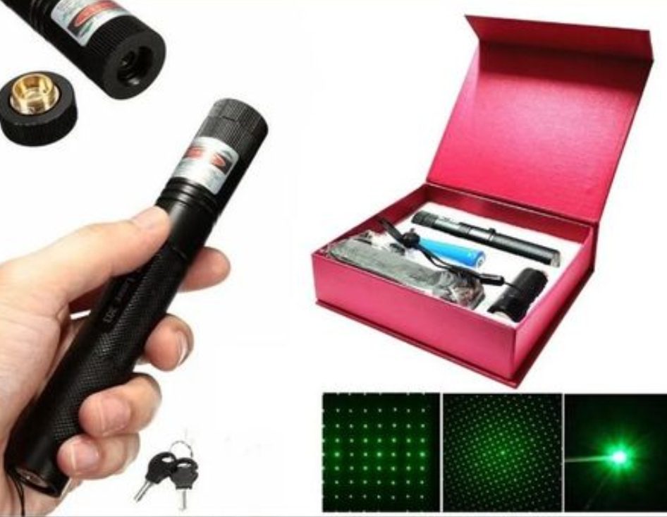 Pointeur Laser Vert – Rechargeable – Jusqu’à 5 Miles