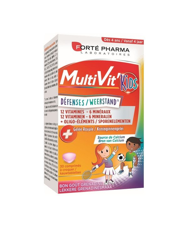 Forté Multivit Kids 30 cp à croquer
