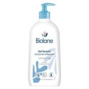 BIOLANE Gel lavant corps & cheveux 2 en 1, 350ml.
