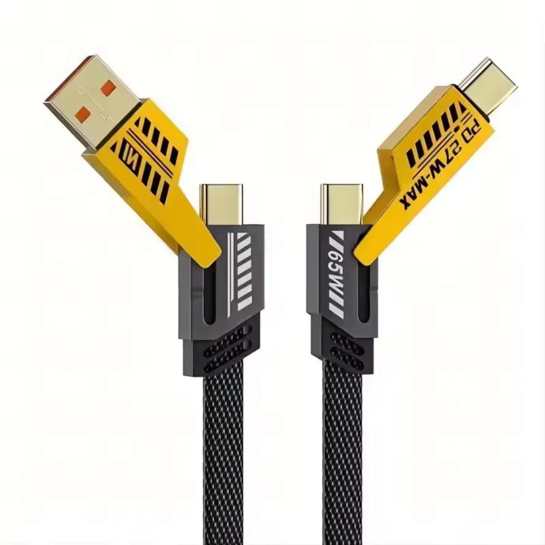 Câble Multi Chargeur 4 en 1 Charge Super Rapide