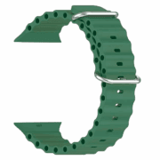 Ceinture Bracelet en Silicone pour SmartWatch Vert Foncé