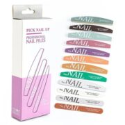 Lot De 12 Limes À Ongles Professionnelles Double Face
