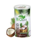 Huile De Noix Coco Vierge BIO LIVE Pour Cheveux & Peau 350 ML
