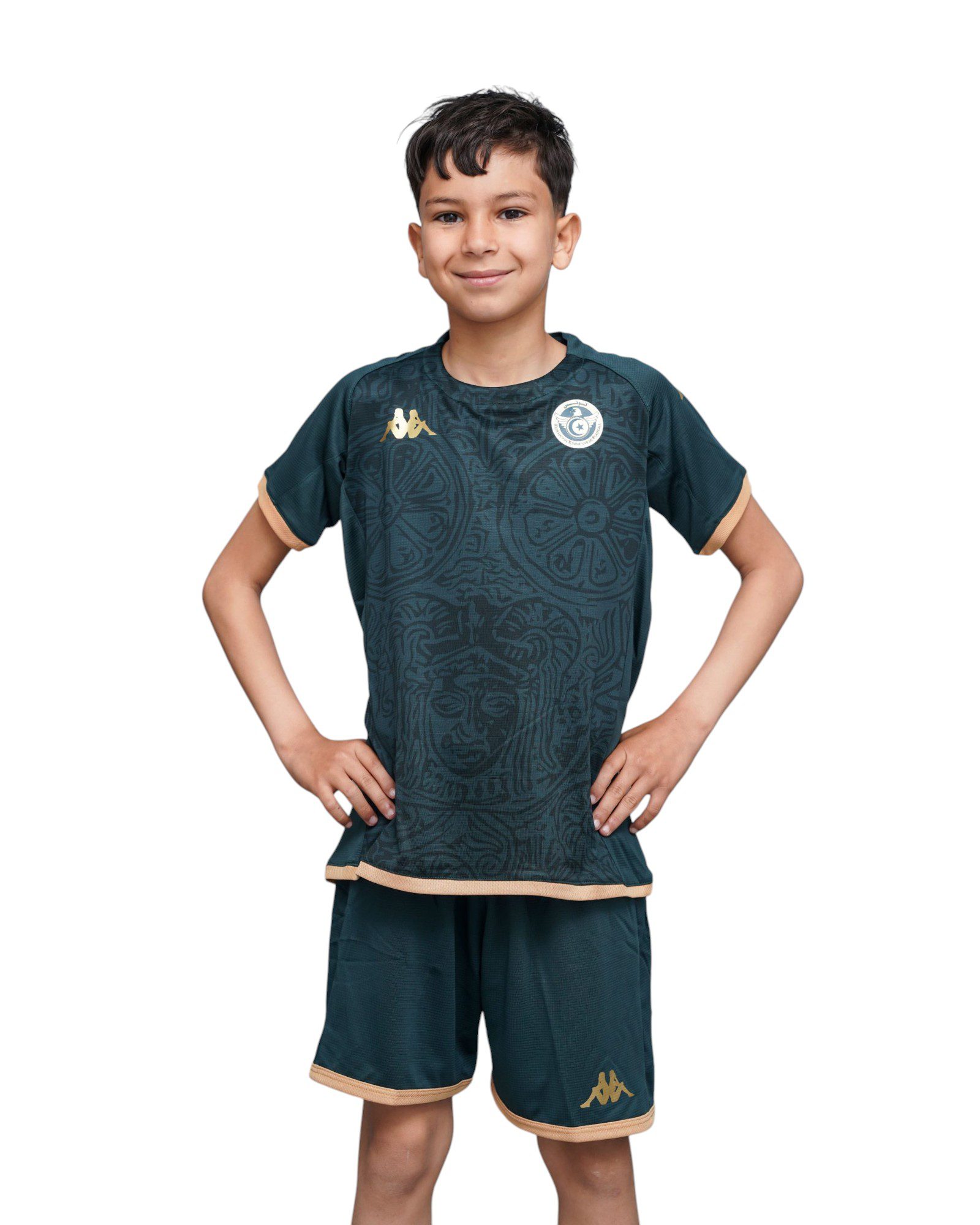 Tenue Enfant Third Tunisie 21/22 Vert