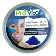 Masque Argile au Nila Bleu ProVital – Éclaircissant & Purifiant – 100% Naturel – 300g