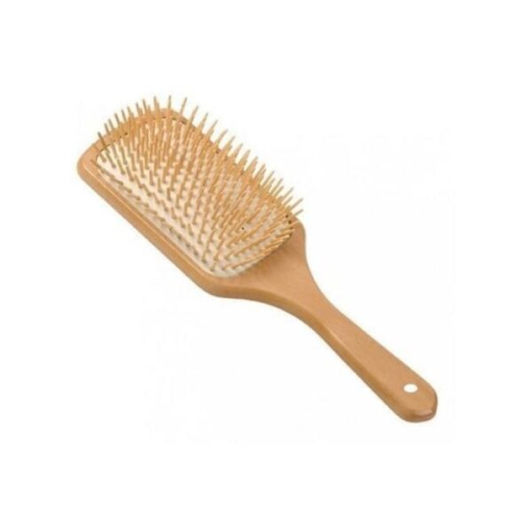 Brosse À Cheveux Pneumatique En Bois