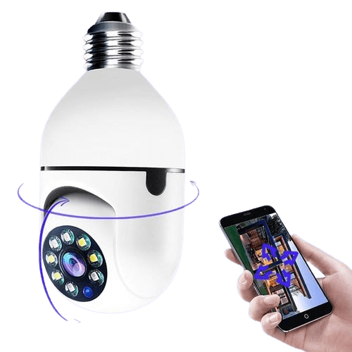 Caméra De Surveillance 360 Degrés 1080P FULL HD