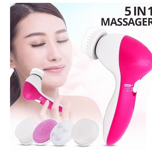 Brosse Nettoyante Pour Le Visage 5 En 1