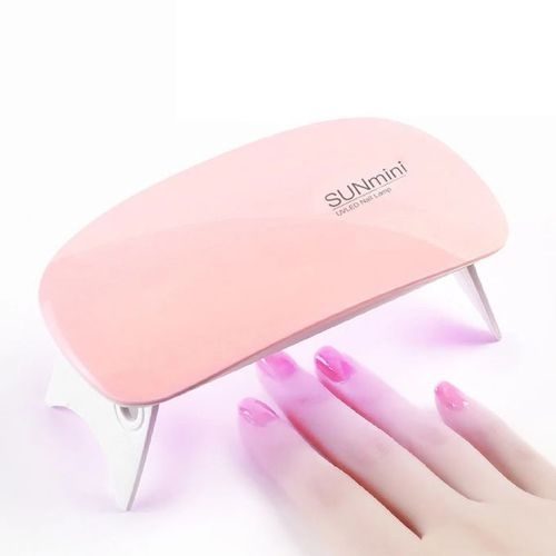 Mini Lampe UV LED Portable 6 W Sèche Ongles ROSE