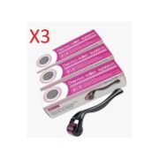 Lot de 3 Rouleaux de Massage et Soins de Visage