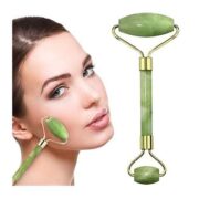 Jade Roller Rouleau Massage Du Visage Vert