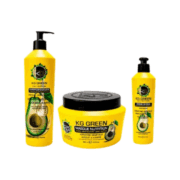 Pack Soin KeraGold – KeraGreen Shampoing 3en1 & Crème Soin & Masque