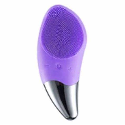 Sonic Mini Brosse Électrique Silicone De Nettoyage Pour Visage Violet