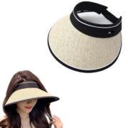 Chapeau Pliable Pour Femme – Élégant et Moderne – Protection UV – Beige