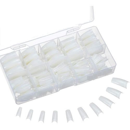 Lot De 120 Faux Ongles Tips French 10 Tailles Différentes