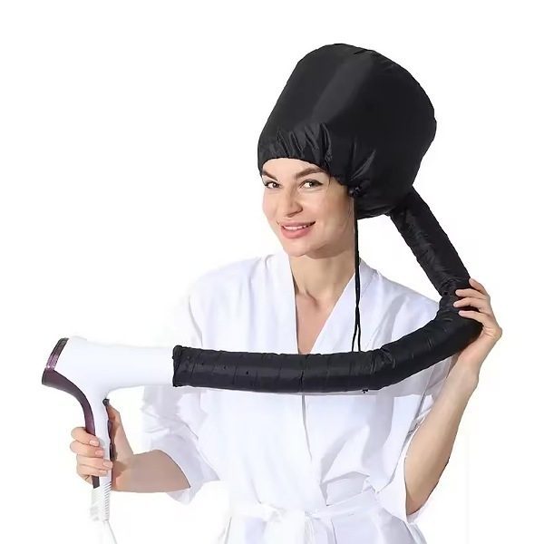 Casque De Séchage Lavable Et Réutilisable Pour Sèche Cheveux