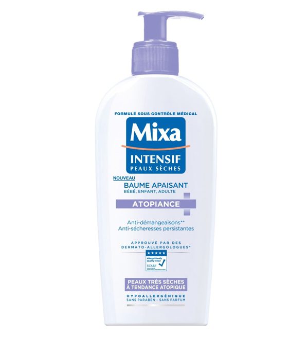 Mixa Baume Apaisant Pour Peaux Très Sèches 400 Ml