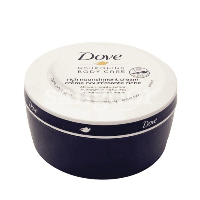 Dove Crème Nourrissante Riche Main Et Corps 250 Ml