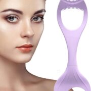 Outil De Maquillage Multifonctions En Silicone Violet