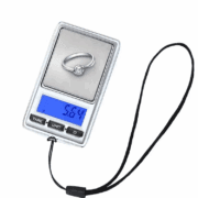 Mini Balance Numérique De Poche – 0,01g / 200g – Écran LCD - Pour L’or et Les Bijoux + Pochette