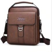 Sacs en Cuir Pour Hommes – Luxueux et à La Mode – Multi-Poches – Marron