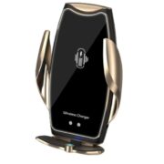 Chargeur De Voiture Sans Fil Smart Sensor - Doré