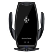 Chargeur De Voiture Sans Fil Smart Sensor - Noir