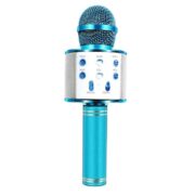 Microphone De Karaoké Bluetooth WS-858 - Bleu