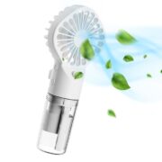 Ventilateur Brumisateur Portable - Blanc