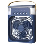 Ventilateur À Remplissage D’Eau Avec Brumisation Intégrée - Bleu